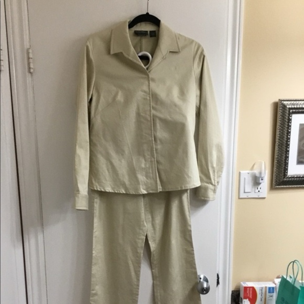 Banana republic shirt jacket and pants